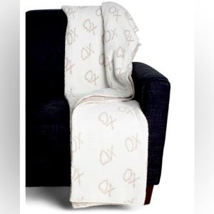 Valentine’s Day Rachel Roy XoXo Hearts Feather Knit Throw NWT HTF